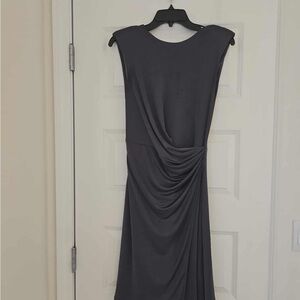 Express Black Asymmetrical Women's Dress